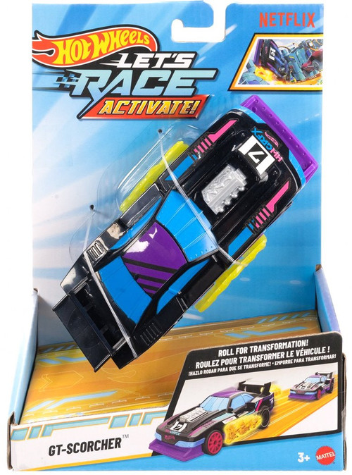 Hot Wheels Lets Race Activate GT Scorcher 132 Vehicle Mattel - ToyWiz