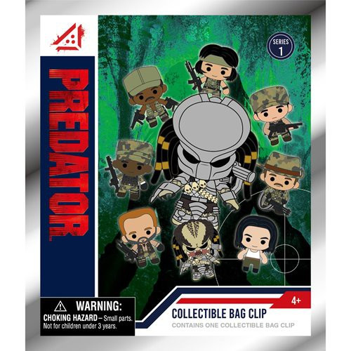 Predator 3D Figural Foam Bag Clip Predator Series 1 Mystery Pack 1