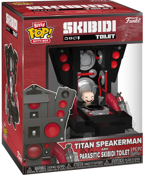 santamonica1217 ホプティミスト バンブル フィギュア Funko Skibidi Toilet Bitty POP Speakerman and Parasitic Skibidi
