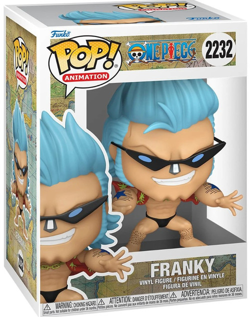 Funko One Piece Refresh POP Animation Franky with Sunglasses Vinyl