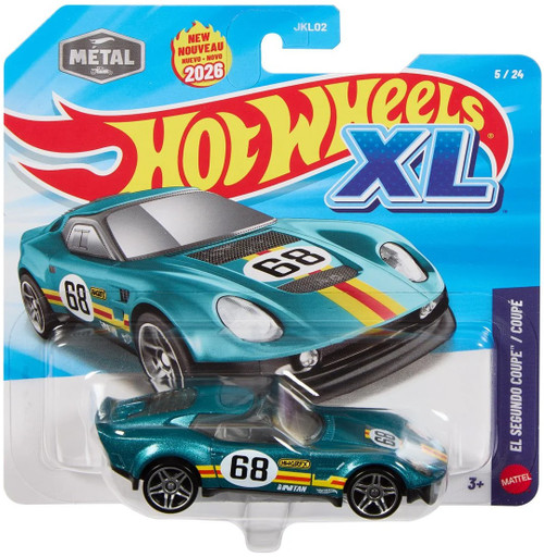 Hot Wheels XL El Segundo Coupe 164 Die Cast Car 524 Mattel - ToyWiz