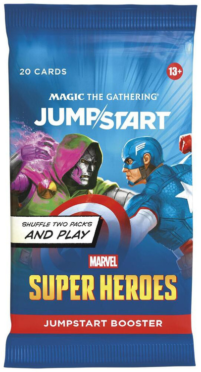 Magic The Gathering Marvel Super Heroes JUMPSTART Booster Pack 20