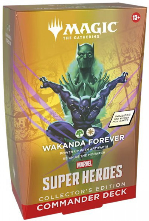 マジック：ザ・ギャザリング MTG Wakanda Forever Collector's Edtion Magic The Gathering Marvel Super Heroes Wakanda Forever COLLECTORS
