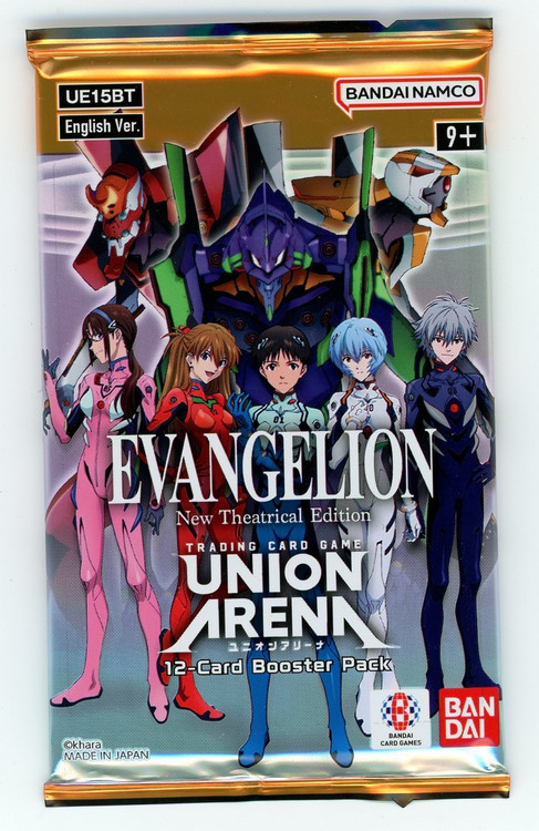 Union Arena Card Game Evangelion Theatrical Version Booster Pack