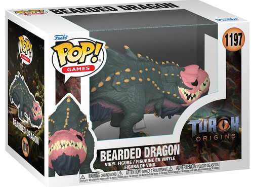 Funko Turok Origins POP Games Bearded Dragon Vinyl Figure 1197