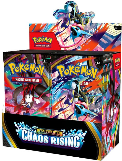 Pokemon Mega Evolution Chaos Rising Booster Box 36 Packs Pokemon USA - ToyWiz Pokemon Mega Evolution Chaos Rising Booster Box 36 Packs Pokemon USA - ToyWiz