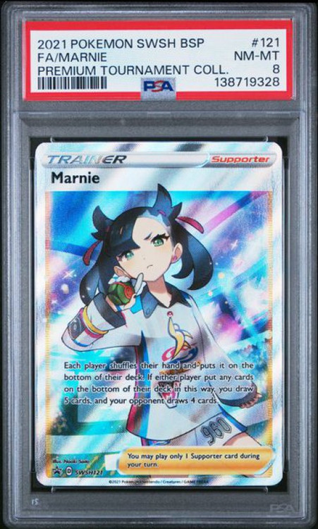 Pokemon Trading Card Game Sword Shield Promo Single Card Marnie