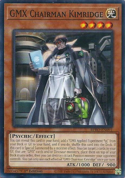 YuGiOh Trading Card Game Burst Protocol Single Card Common GMX