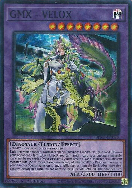 YuGiOh Trading Card Game Burst Protocol Single Card Super Rare GMX