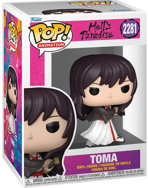 Funko Hells Paradise POP Animation Toma Vinyl Figure 2281 - ToyWiz
