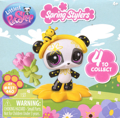 Littlest Pet Shop 2026 Generation 7 Spring Stylers Panda Figure