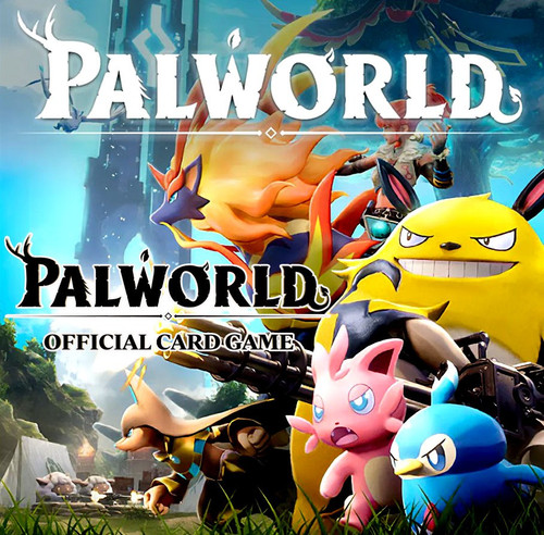 Palworld Trading Card Game Dawn of Palpagos Red Blue Trial Deck