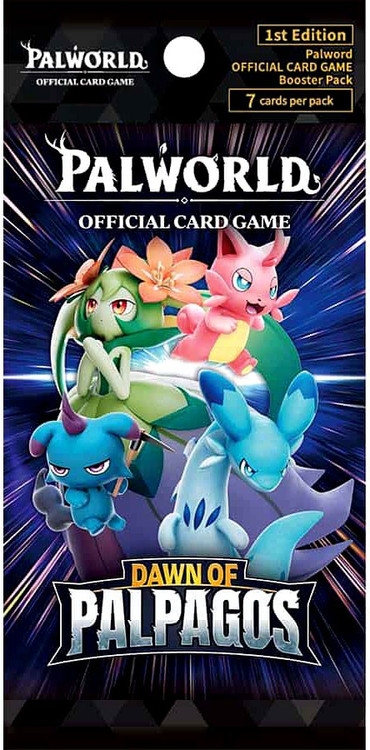 Palworld Trading Card Game Dawn of Palpagos Booster Pack POCGe