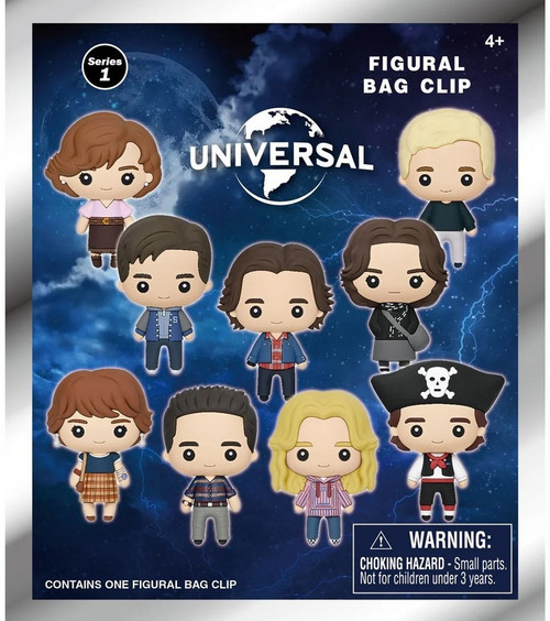 Movies 3D Figural Foam Bag Clip Universal 80s Movies Series 1