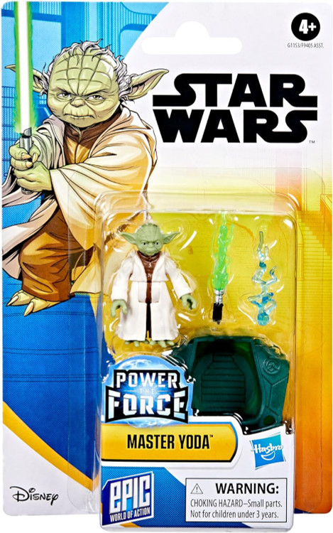 Star Wars Epic World of Action Power the Force Master Yoda 2