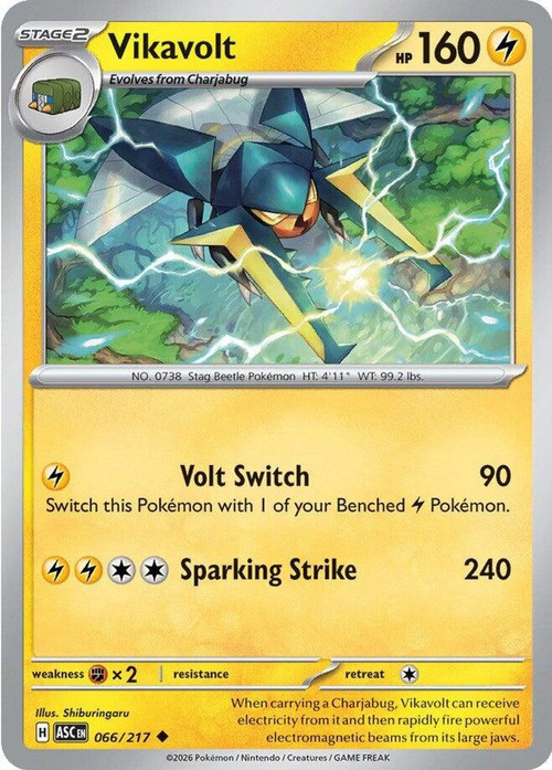 Pokemon Trading Card Game Ascended Heroes Single Card Uncommon