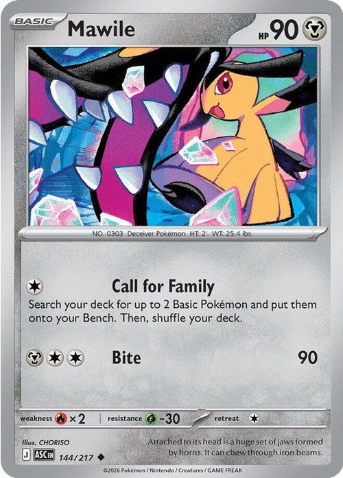 mawile single strike pokemon card value 2022 Japanese Sword & Shield Incandescent Arcana Vstar #040 Japanese Incandescent Arcana PSA 9 you may switch 1 of your opponents Benched Pokmon with 1 of the Defending Pokmon Mawile 2006 EX: Crystal Guardians