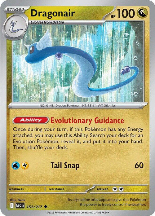 pokemon dragonair card Team Rocket Uncommon Dark #33 [Lightly Played] but overall look nearly unplayed with no major defects Pokemon Cards Shiny Pokemon Card