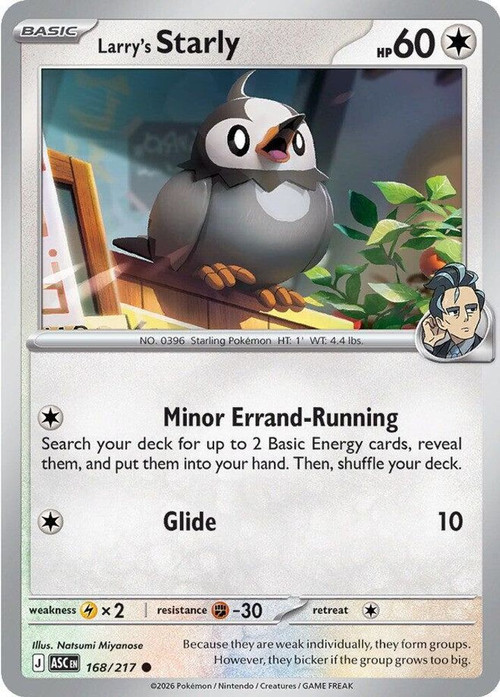 starly pokemon card SVI 221/198 Evolves from null Type Starly - 221/198 - SV01: