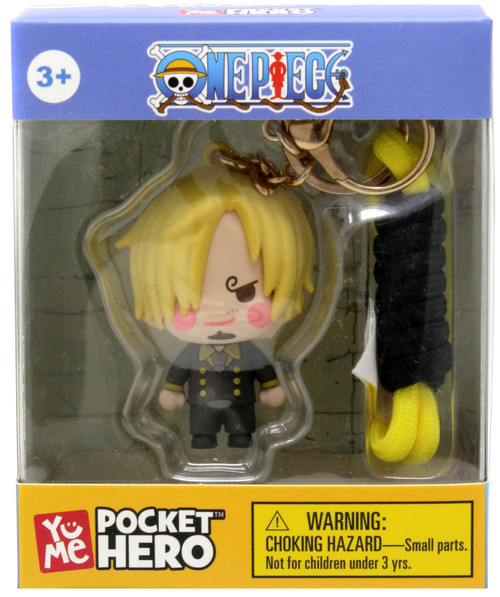 One Piece Pocket Hero Sanji Keychain YuMe Toys - ToyWiz