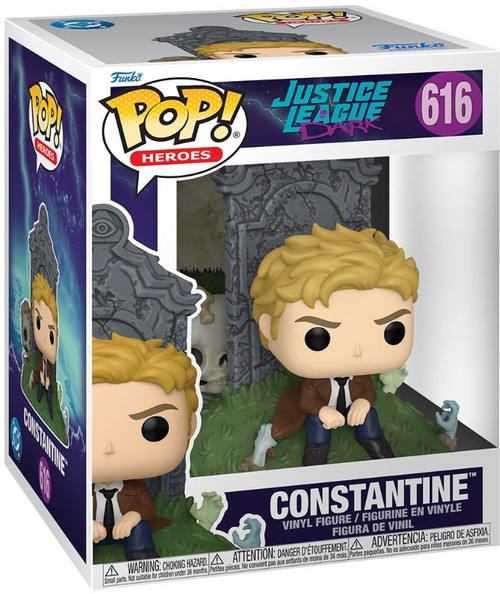 Funko DC Justice League Dark POP Heroes Constantine Deluxe Vinyl