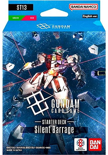 Gundam Trading Card Game Silent Barrage Starter Deck ST13 50 Cards