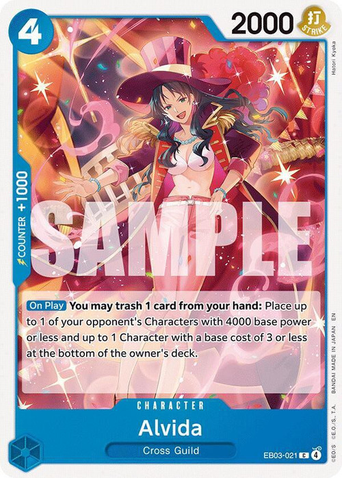 One Piece Trading Card Game Extra Booster Heroines Edition Single