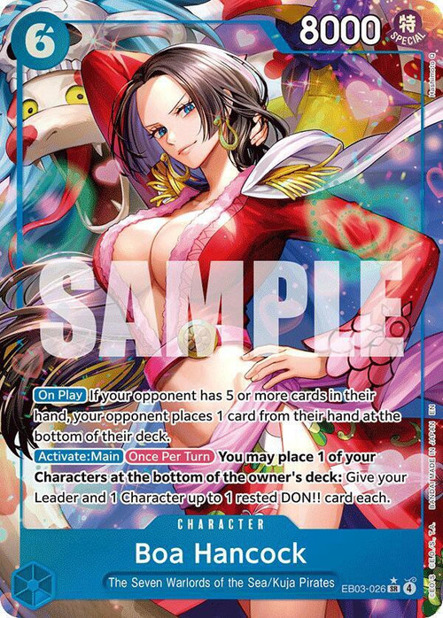 ワンピース カードゲーム Boa Hancock リーダーカード heroineseditioneb03026alt__185