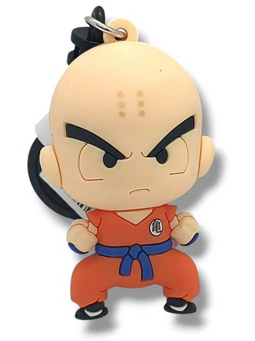 新品未開封 ドラゴンボールZ ピンズ クリリン Dragon Ball Z 3D Figural Bag Clip Series 2 Krillin Minifigure