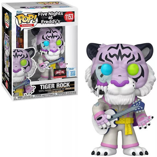 Funko Five Nights at Freddys POP Games Tiger Rock Exclusive Vinyl
