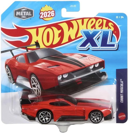 Hot Wheels XL Count Muscula 143 Die Cast Car Mattel - ToyWiz