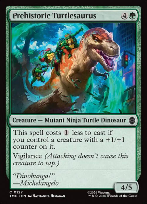 mtgtmc127prehistoricturtlesaur