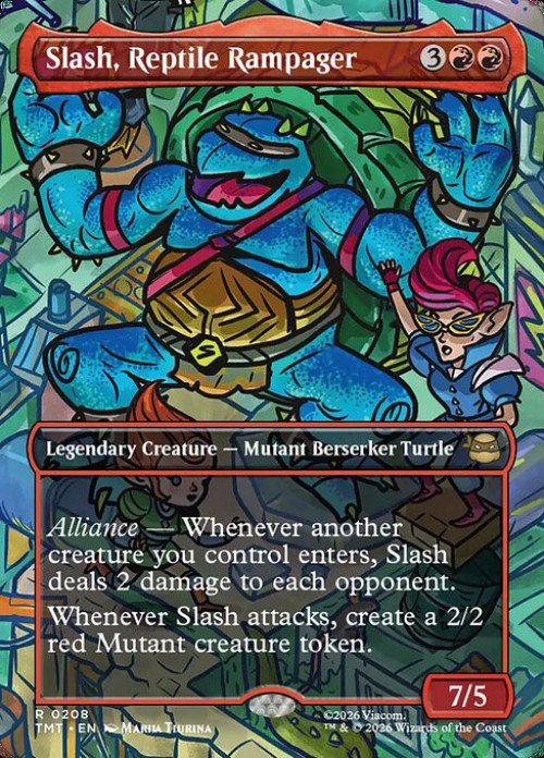 Magic The Gathering Teenage Mutant Ninja Turtles Single Card Rare