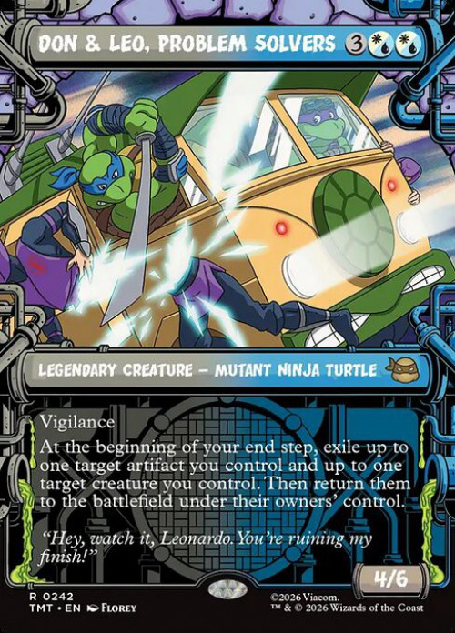 Magic The Gathering Teenage Mutant Ninja Turtles Single Card Rare