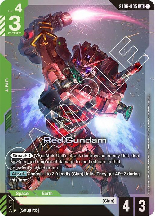 Gundam Trading Card Game Starter Deck 06 Clan Unity Single Card