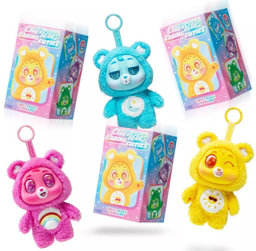Care Bears Caring Cuties Vinyl Plush Pendant 6 Mystery Pack 1
