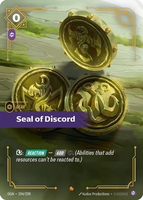 Riftbound League of Legends Trading Card Game Origins Single Card