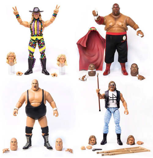 Wrestlings Heels Faces Pinnacle Collection Abdullah, Pillman, Bundy ...