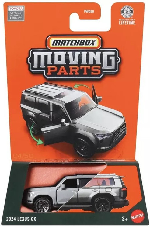 MATCHBOX ミニカー 24個セット Matchbox Moving Parts 2024 Lexus GX Diecast Vehicle Mattel Toys