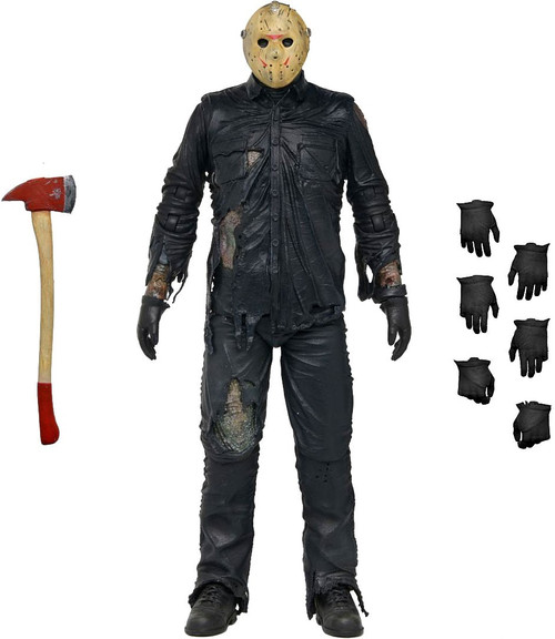 NECA Friday The13th Jas上の Pアート 2 Clothed 8 アクション フィギュア NECA Friday the 13th The Game Part 8 Jason Voorhees 7 Action