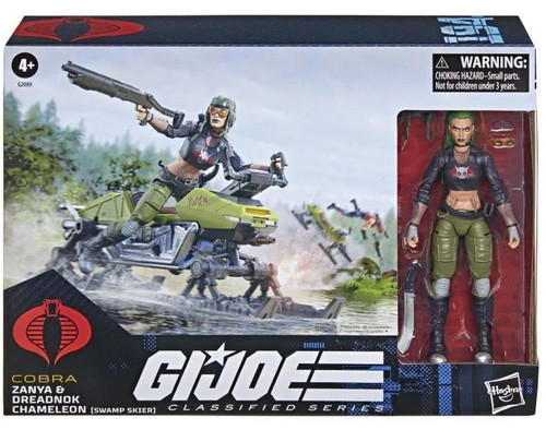 GI Joe Classified Series Zanya Dreadnok Chameleon 6 Action Figure