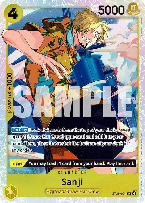 One Piece Trading Card Game Starter Deck 29 Egghead Single Card
