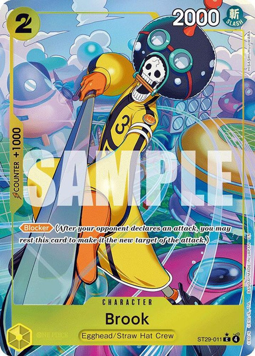 One Piece Trading Card Game Starter Deck 29 Egghead Single Card One Piece Trading Card Game Starter Deck 29 Egghead Single Card