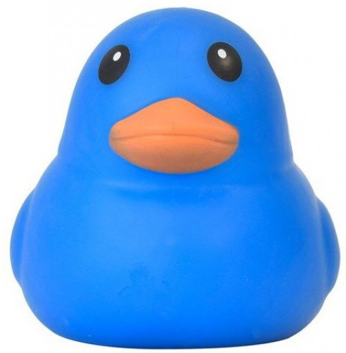 Laffy Quacks Jumbo Squishy Duck BLUE 6 Squeeze Toy Sunny Days