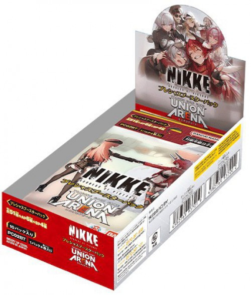 nikke union arena booster box TCG: Goddess of Victory: [UE14BT] Unleash powerful combos Union Arena NIKKE Precious Booster
