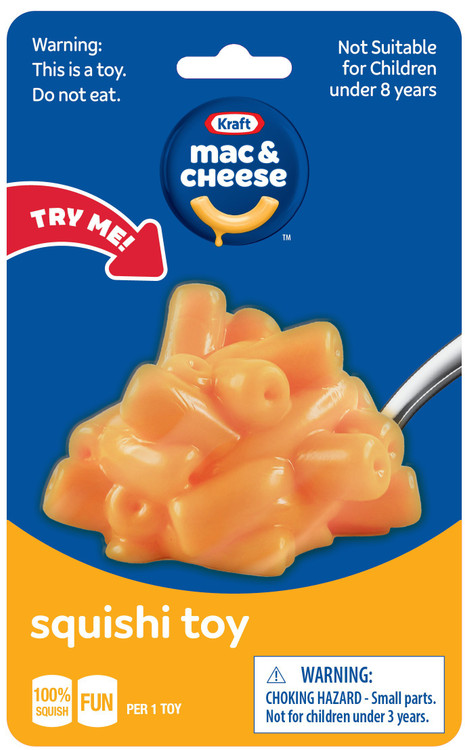 Kraft Mac & Cheese Scented Squishy Toy、ToyWiz、kayou