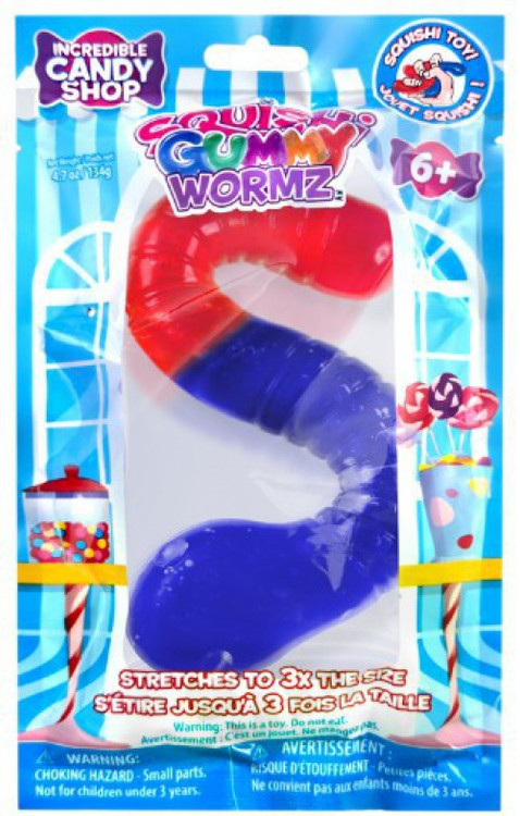 kiss sex toys Incredible Group Gummy Wormz Squishy Toy