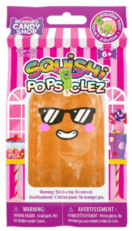 Incredible Group Popsiclez Scented Squishy Toy 1 RANDOM Color、ToyWiz、kayou