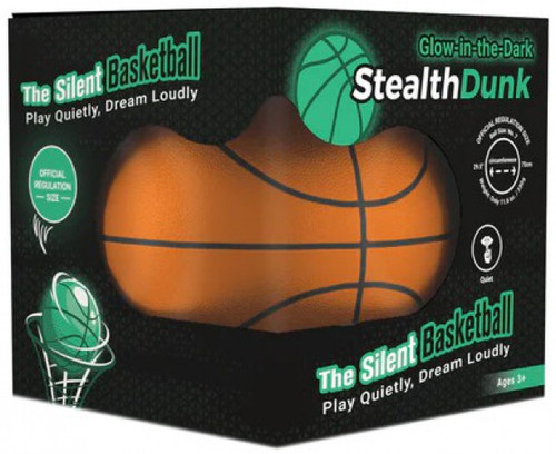 Glow-in-the-Dark Stealth Dunk 29.5-Inch Foam Basketball Ball Size: No. 7、ToyWiz、kayou