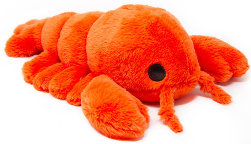 Hug-A-Lumps FUZZY Lenny 12 Weighted Plush Lobster .75kg Zuru Toys - ToyWiz